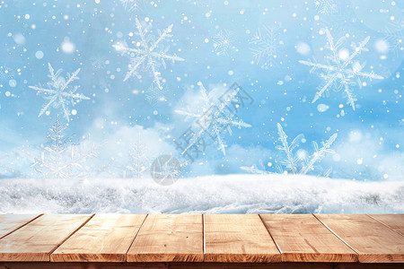 圣诞背景圣诞白色木板高清图片