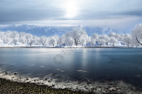 冬季美景雪景高清图片素材
