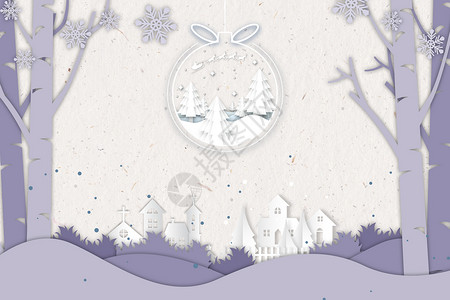 光斑与怀表创意圣诞背景设计图片
