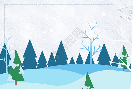 白色雪花装饰圣诞背景设计图片