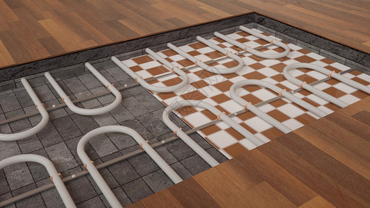 地毯元素暖管设计图片
