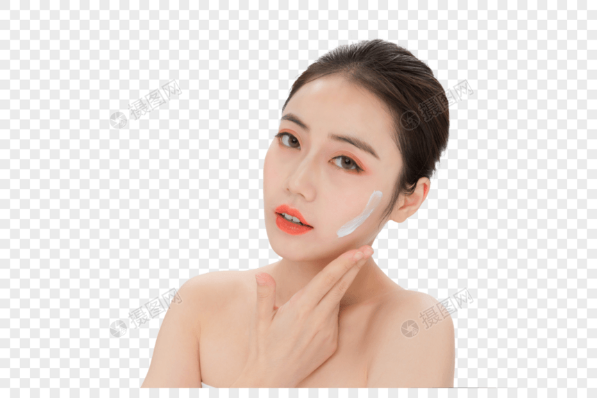 女性面部护肤图片