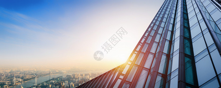 杭州夕阳建筑商业城市设计图片