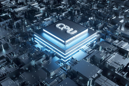 电路板纹理科技CPU芯片设计图片