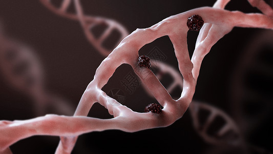 乳头状瘤DNA基因细胞设计图片