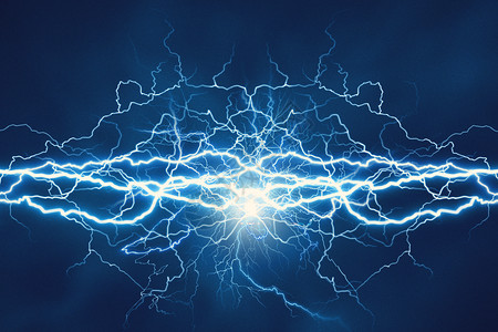 电力四射电流状质感背景设计图片