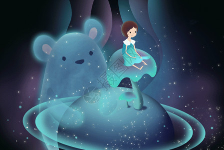 童话公主梦幻空间gif高清图片