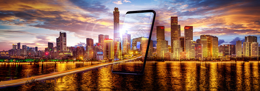港中澳大桥手机中的城市设计图片