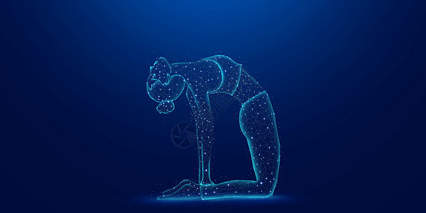 健身瑜伽海报背景背景图片