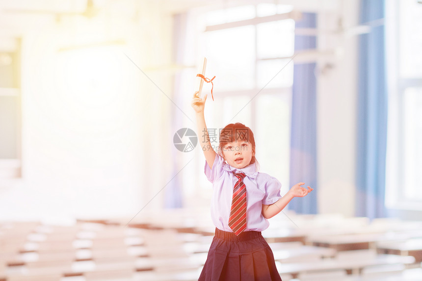 可爱小学生图片