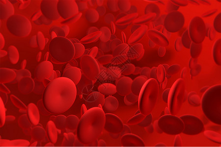 暖色空间微观血细胞设计图片
