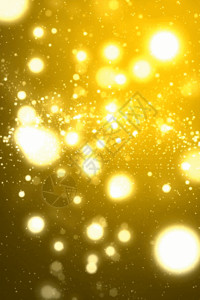 ps光点素材金色光点粒子h5动态背景素材高清图片