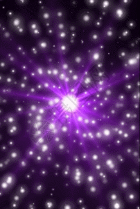 紫色唯美光点粒子h5动态背景图片