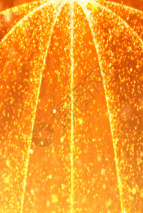 透明伞金色光束喷泉效果h5动态背景高清图片
