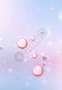 彩色漂浮泡泡绚丽钻石流动h5动态背景素材高清图片
