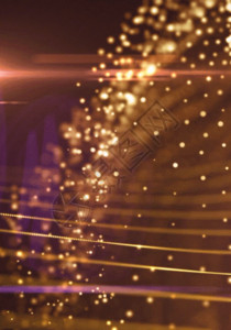 舞林大会素材变幻金色光效粒子h5动态背景素材高清图片