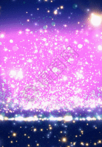 紫色唯美心形粒子h5动态背景素材图片