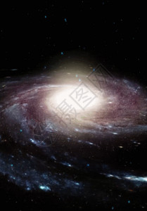 展会厅宇宙银河星系星云h5动态背景高清图片
