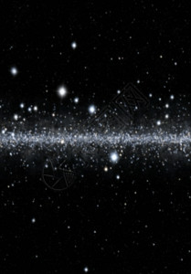 中式空间场景宇宙星空粒子银河背景高清图片