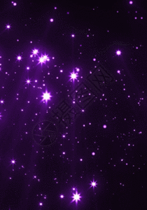 紫色梦幻星光背景图片