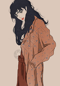 日系少女日系服装高清图片