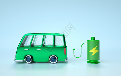 迷你小汽车汽车绿色能源设计图片