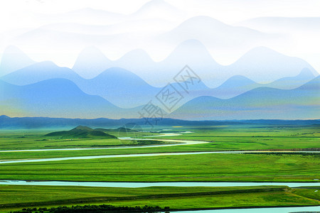 巴里坤草原青山草原设计图片