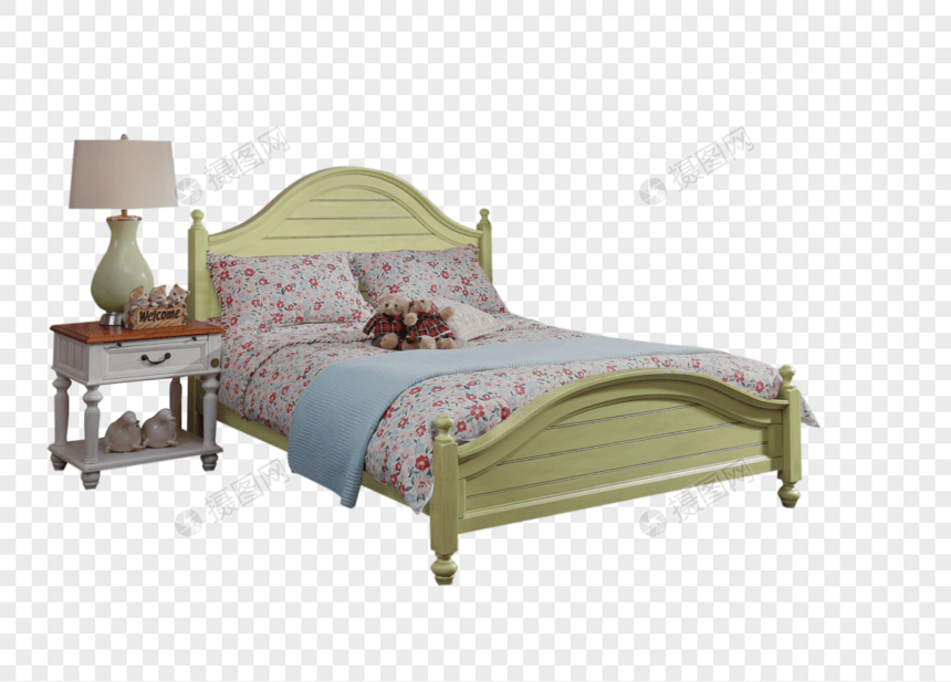 卧室的大床图片