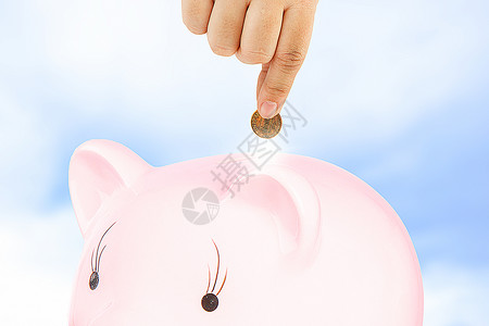 猪存钱储蓄理财设计图片