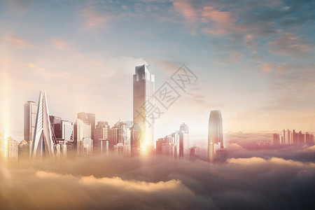 云中 建筑云中城市设计图片