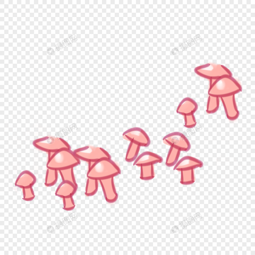 卡通蘑菇图片