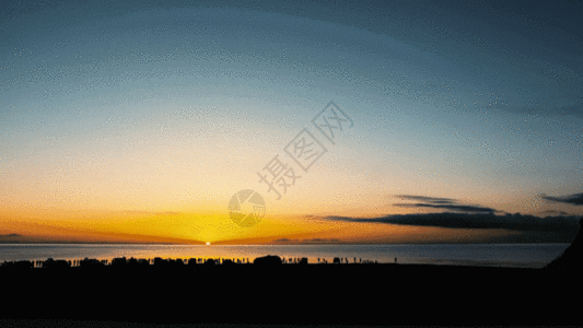 日出美景GIF图片