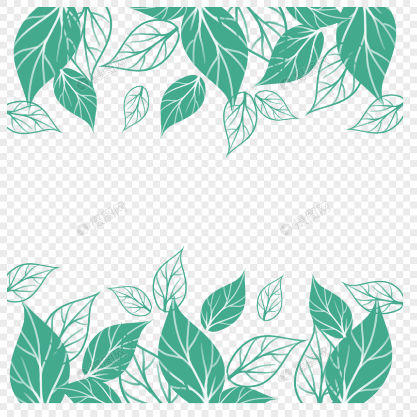 植物边框底纹图片