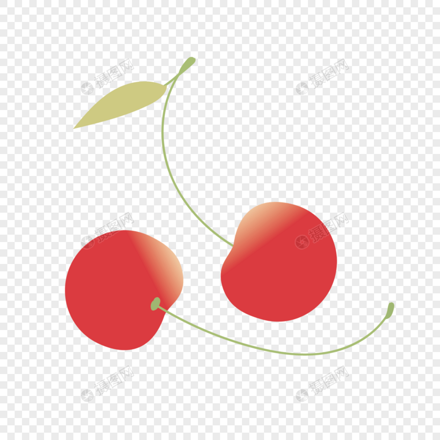 樱桃水果免抠素材图片