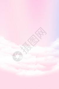 梦幻粉色背景海报素材粉色小清新背景设计图片