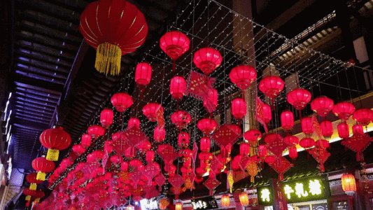 春节灯笼 GIF图片