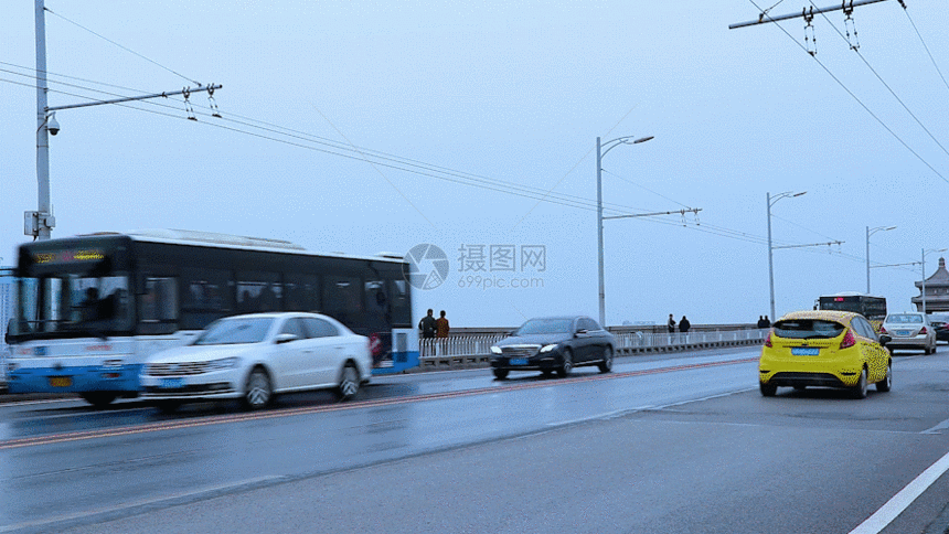 武汉长江大桥GIF图片