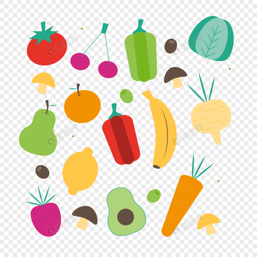 蔬菜装饰适量图片