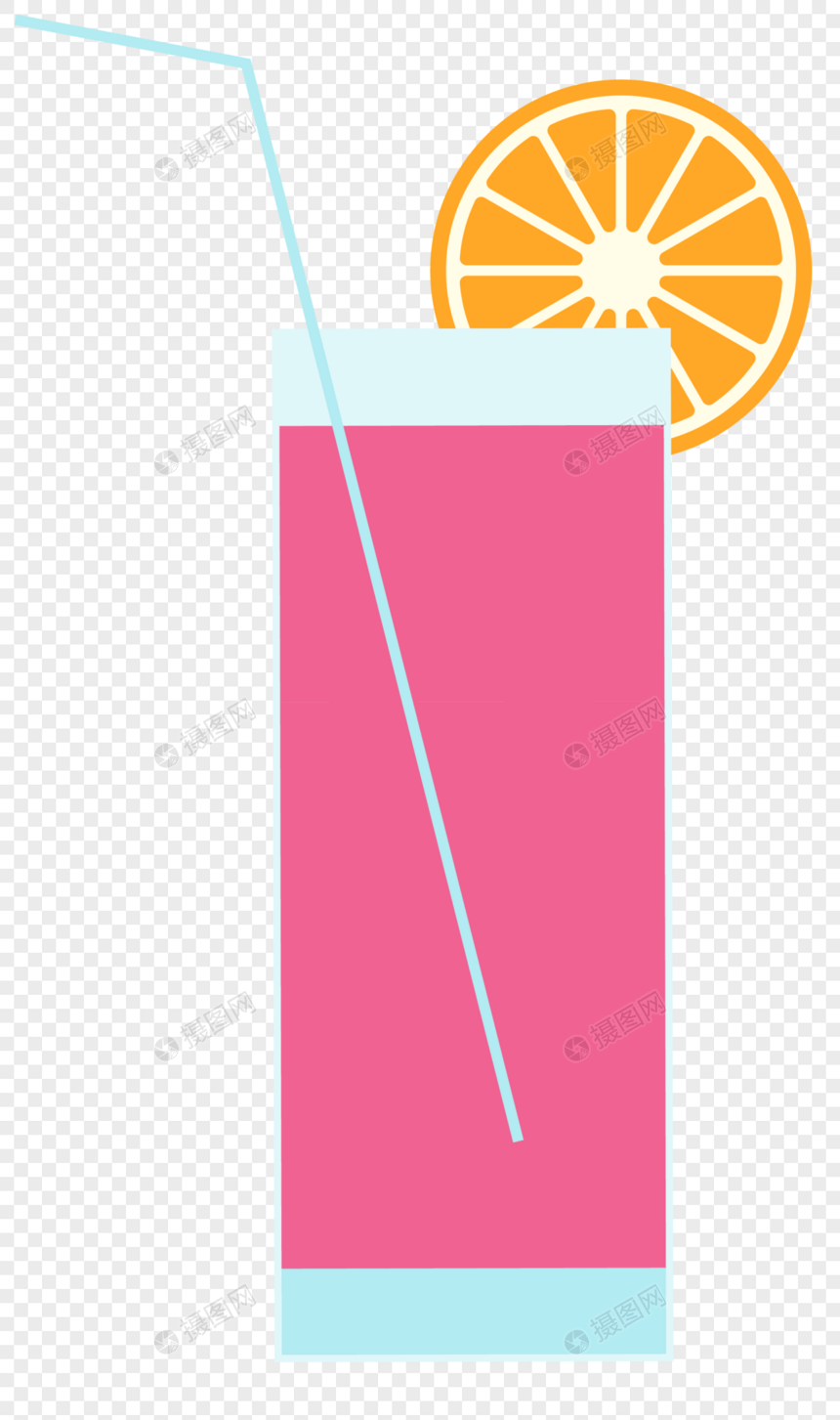 粉色果汁图片