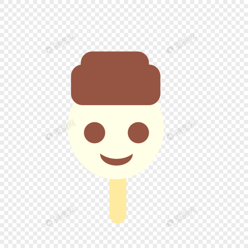 笑脸冰淇淋图片
