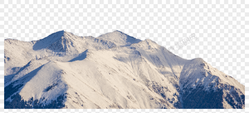 新疆天山雪峰图片