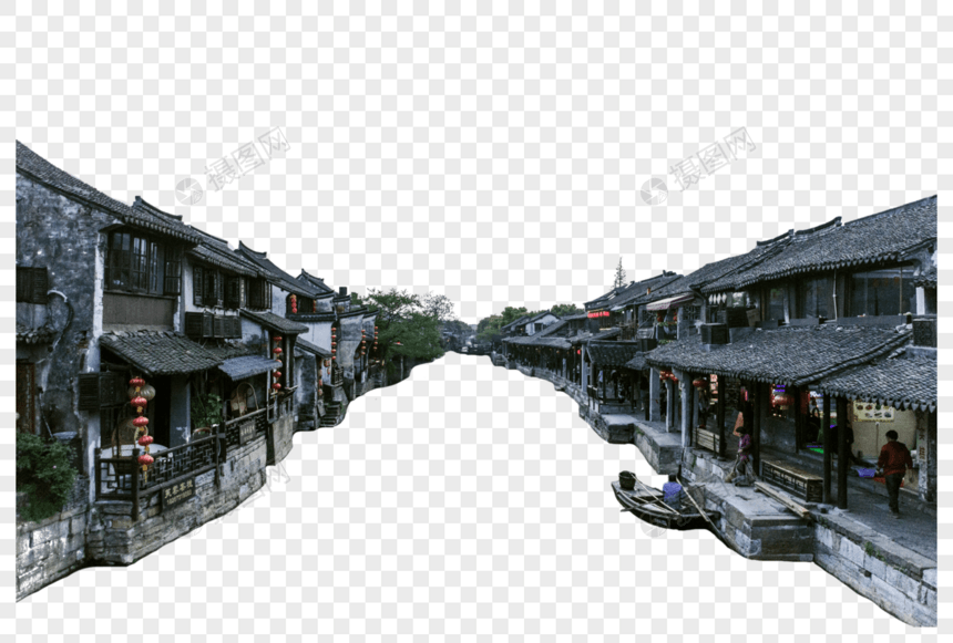 风景街道建筑图片