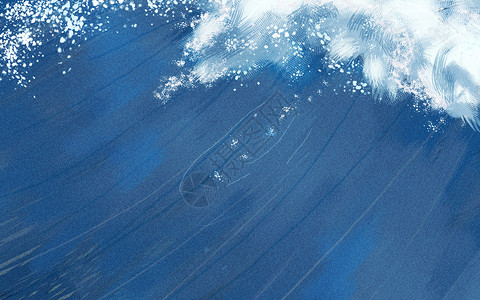 大海水彩素材乘风破浪设计图片