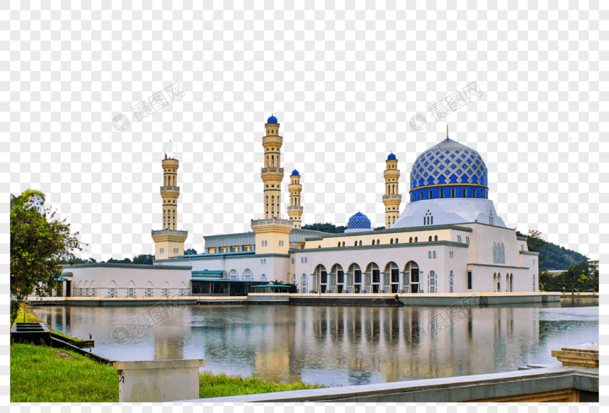 沙巴水上清真寺图片