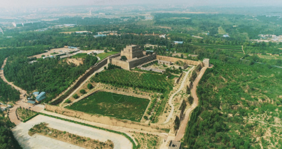绿色的城堡万里长城第一台GIF高清图片