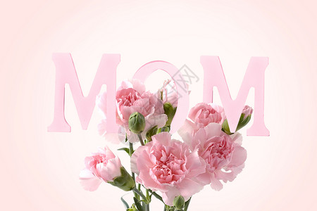 字母粉色母亲节快乐设计图片