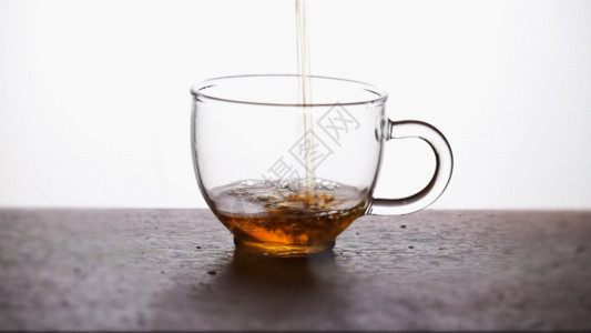 咖啡杯杯子倒茶GIF高清图片