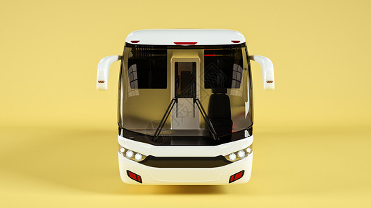 vi应用模板巴士车样机场景设计图片