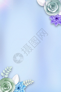 清新鲜花背景背景图片