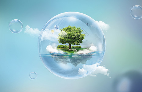 气泡条保护环境设计图片